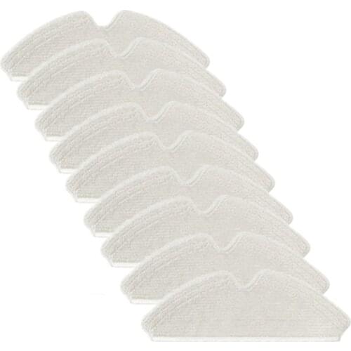 AD-9 Pcs Kit Mop Cloths for Proscenic M7 Pro Vacuum Cleaner Accessories, Robot Vacuum Mops for Proscenic M7 Pro/ Max