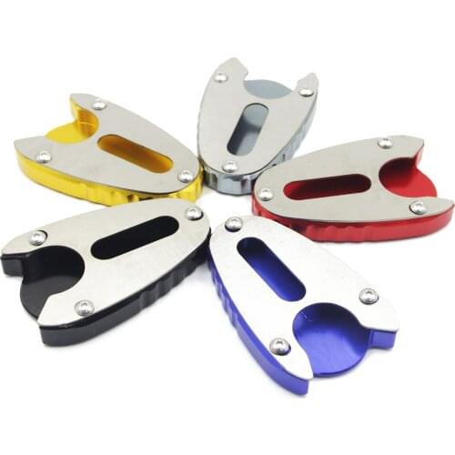 Motorcycle Kickstand Foot Side Stand Extension Support Guard Plate Pad Fit For Suzuki SV650 SV650X Accessories