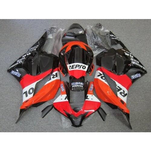 High quality fairings For Honda CBR600RR 2009 2010 2011 2012 ( black orange ) cbr 600rr 09 10 11 Injection Fairing kit China72