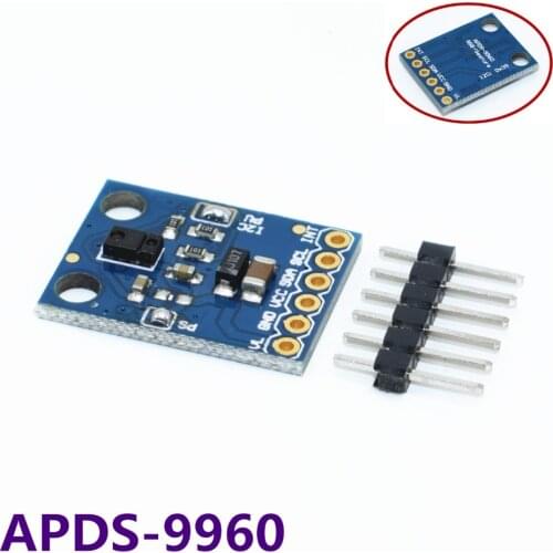 1pcs GY-9960-3.3 APDS-9960 proximity detection and non-contact gesture detection RGB and Gesture APDS9960 GY-9960