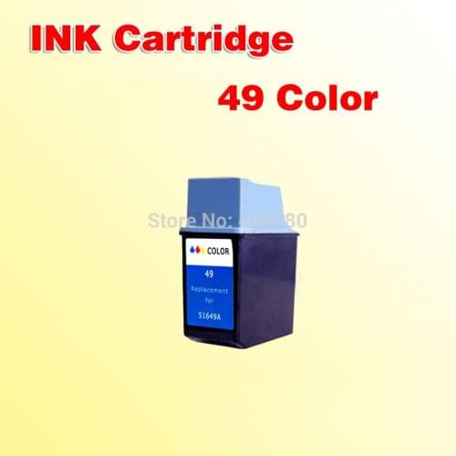 1x For hp49 ink catridge compatible for 49 Deskjet 350c 350cBi 600 600c 610c 612c 615c printer