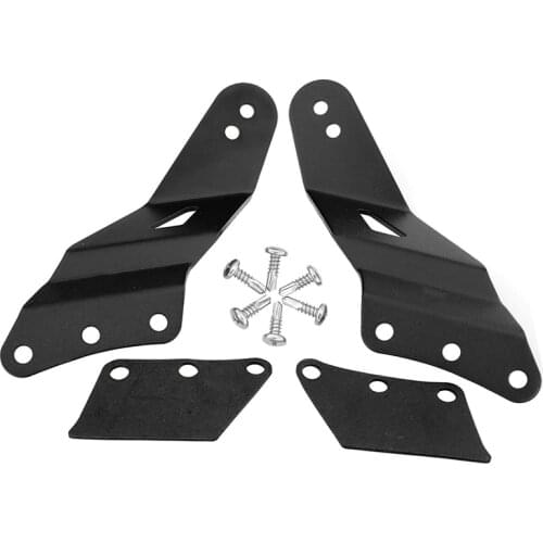 2PCS 52 inch LED Light Bar Bracket At Upper Windshield for 99-06 Chevy Silverado Suburban Avalanche Tahoe & GMC Yukon Sierra