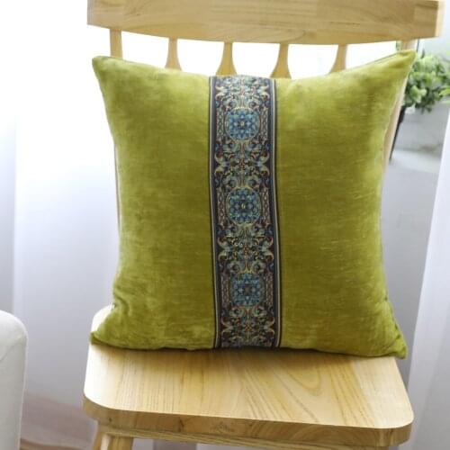 45*45cm Luxury Blue Velvet Cushion Cover Pillow Cover Pillow Case Green Pink Home Decorative Sofa Throw Pillows