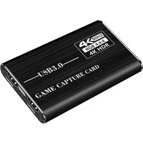 4K 1080P HDMI-compatible to USB 3.0 Video Capture Card Game Live Streaming USB Converter For PS3/PS4 Player