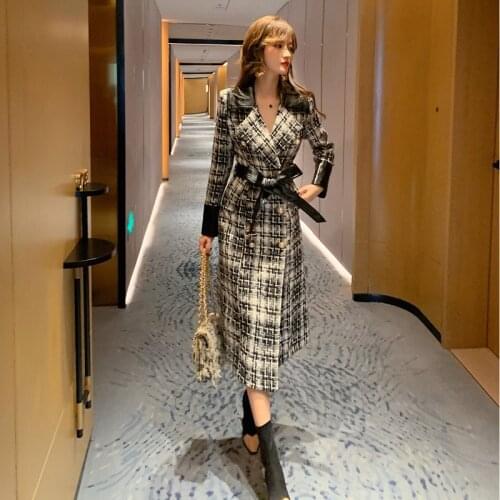 AOTHOVEN Women's Leather Coats