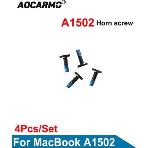Aocarmo 4Pcs/Lot For MacBook A1502 Horn Screws Loudspeaker Screw Replacement Parts