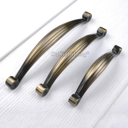 Elegant 10PCS European and American Style Kitchen Door Handles Cupboard Wardrobe Drawer Wine Cabinet Pulls Handles and Knobs