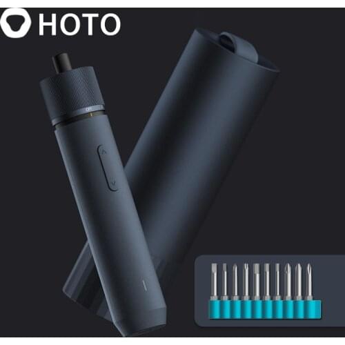 HOTO Mini Electrical Screwdriver Set, 3.6V, S2 22PC Bit Set, Smart Cordless Screwdrivers, Rechargeable Battery Screwdriver