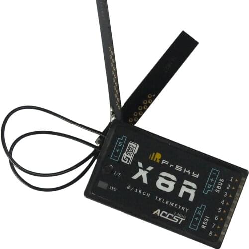 FrSky X8R PCB without plastic case 8-16 Channel Telemetry Receiver for X9D Taranis PLUS