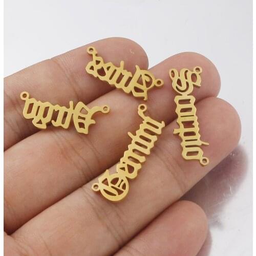 2pcs Lot Stainless Steel 12 Constellation Necklace Femme Charm Choker for Diy Jewelry Making Supplies Crafts Bulk Wholesale