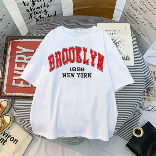 Harajuku Summer Women T-shirts Casual USA Area Printed Tops Tee Female T Shirt Short Sleeve T Shirt plus size Streetwear t shirt