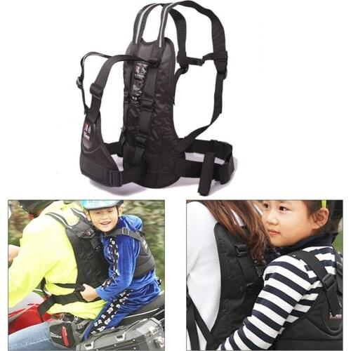 80% 2021 Hot Sell Childrens Safety Belt Adjustable Motorcycle Bike Vehicle Safe Strap Carrier Tool