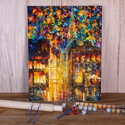 Secrets And Intrigue DIY Painting By Numbers Kit Oil Paints 50*70 Paiting By Numbers Handmade Crafts For Adults Handicraft