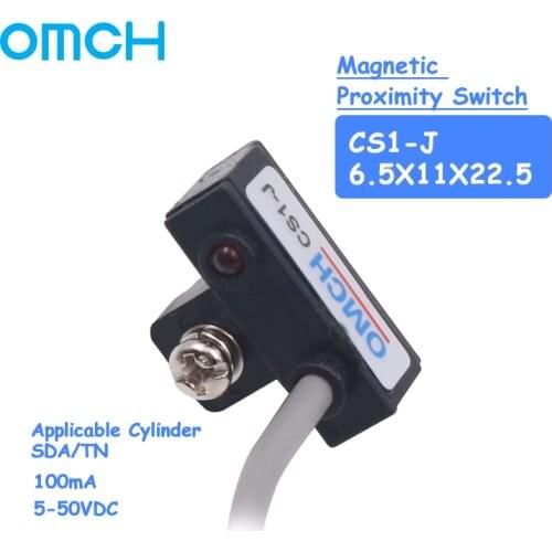 OMCH Automation magnetic proximity switch CS1-J magnetic DC / AC two-wire normally open magnetic switch