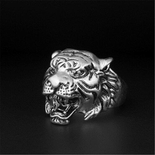 Excellent Casual Tiger Head Ring Magic Best Pretty 2019 Vintage Original Accessories Individual Funny Personality