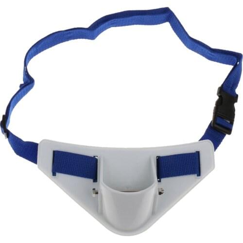 Professional Fishing Fighting Belt Jigging Boat Big Game Salt Water Fishing Equipment Tackle Fish Rod Pole Holder White