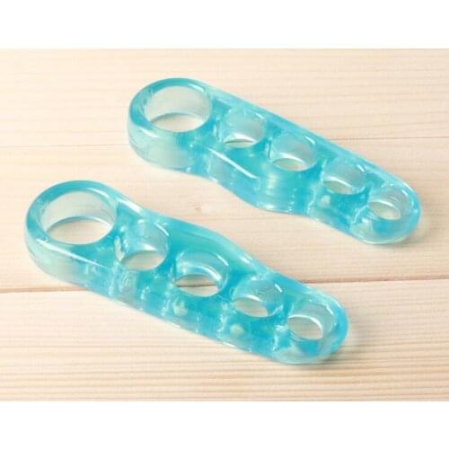 Silicone hallux valgus orthotics fixator as relieve fatigue toe spreader anti bunion toe separator for foot care AS SEEN ON TV