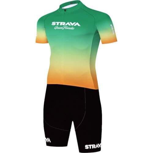 Strava One Piece Skinsuit Masculina Completo Estivo Triathlon Mono Hombre Cycling Equipment Ciclismo Roupa Ciclismo Masculino