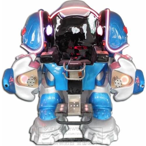 Shopping Malls Adults Kids Play Walking Robot Indoor Outdoor Amusement Center Laser Shooting Games Simulator Game Machine