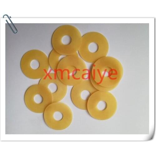 High quality yellow rubber sucker for SM74 CD74 size: 35*14*1mm