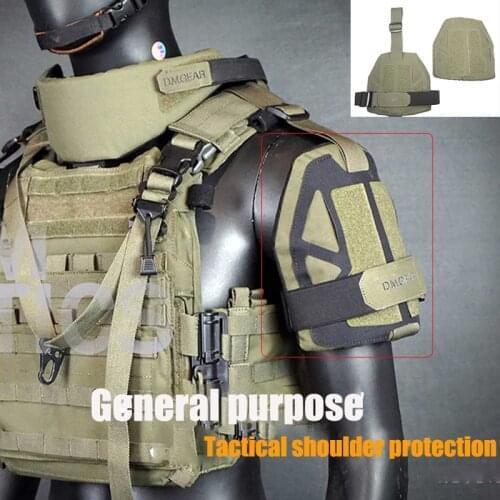 1 Pair Of Tactical Shoulder Armor AVS CPC Hunting Tactical Vest General Shoulder Protection