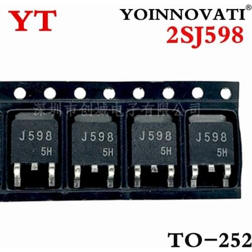 10pcs/Lot 2SJ598 J598 TO-252 IC