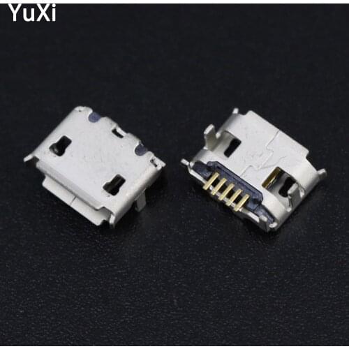 10pcs New Micro USB Connector Jack Charge Socket Port For WAVE Tablet PC PAD V919 3G Air V116W v891w 7.2 Feet Big Horn 5 Pins