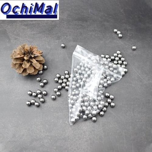 100pcs 6mm 7mm 8mm Diameter Steel Ball For Hunting Professional Slingshot Bearing Bow Ammo Sling Shot balls Accessories