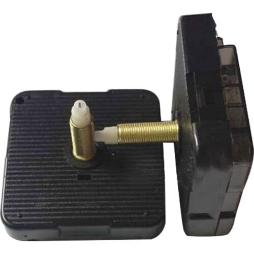 10x Durable Black Silent Clock Quartz Movement Mechanism DIY Replacement Part Repair Kit Tool Set