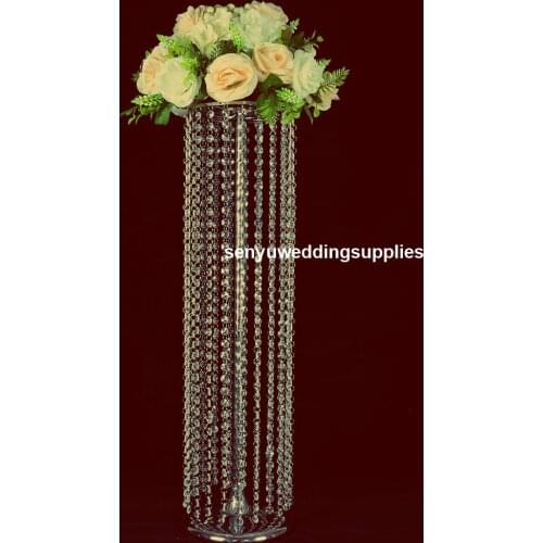 12pcs )new ding Table Centerpieces acrylic Decorations Crystal Flower Stand lead road decoration pillar crystal stand senyu1449