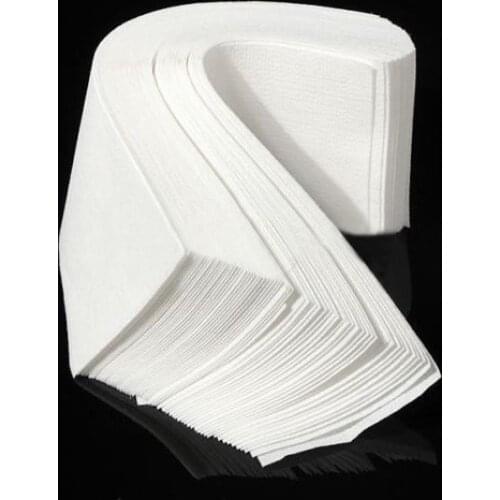80 Pcs Hair Removal Wax Paper Depilatory Nonwoven Epilator Wax Strip Paper Roll Waxing Shaving Hair removal