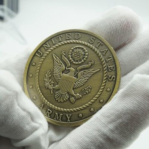 USA Army Air Force Weapon Blackhawk UH-60 Antique Bronze Military Token Challenge Commemorative Coin