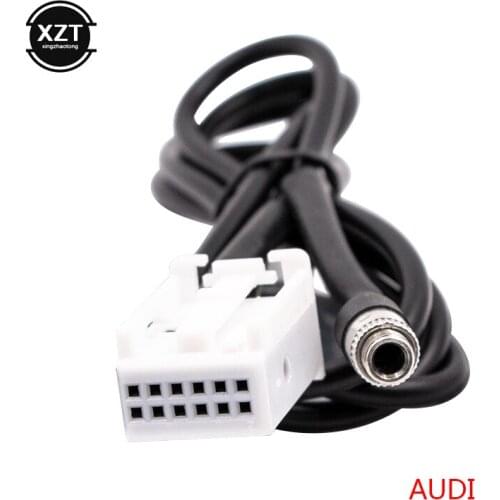 New best-selling audio cable 3.5 mm AUX FOR Audi A3 TT A4 S4 A6 A8 A8L MP3 input cable