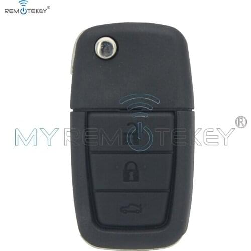 Remtekey 3 button with horn remote car key shell case for Holden VE Commodore