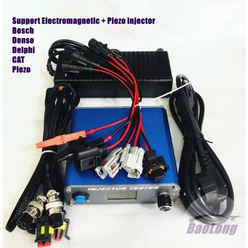 Diesel common rail injector tester for Bosch Denso Delphi CAT, CRI100 Electromagnetic and Piezo injector driving tool device