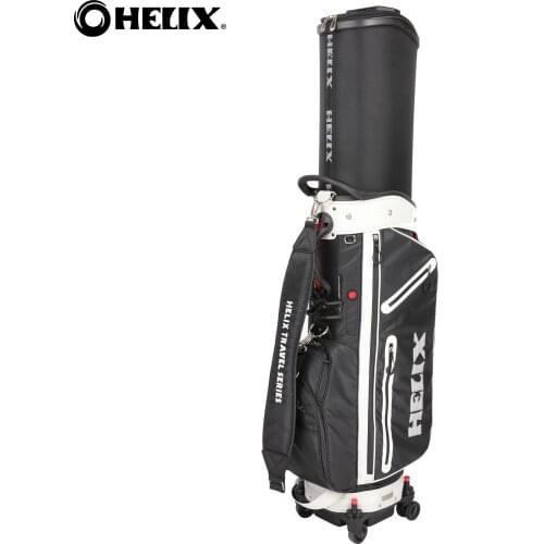 Fashionable Light Weight Custom Logo Nylon Waterproof Golf Gag with Wheels