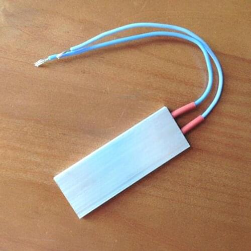 80*30*5mm Temp 70C To 200C 12V/24V/48V Ceramic Aluminum Thermostat Insulated PTC Heater