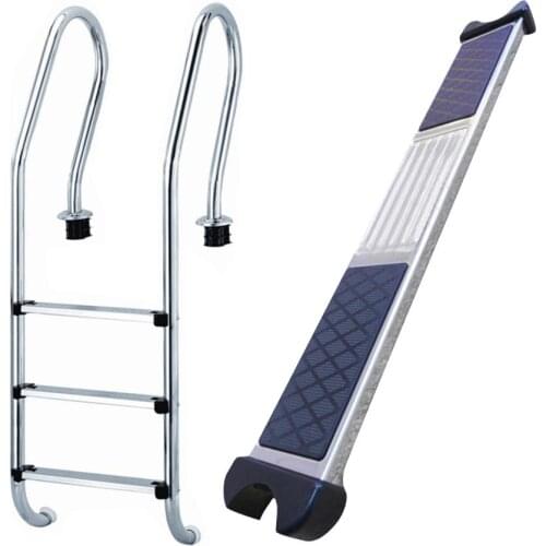 1Pcs Swimming Pool Ladder Steps Stainless Steel Replacement Anti Slip Ladder Non-Slip Pedal For Swimming Pool