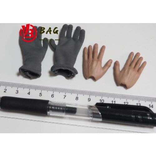 1/6 of the Action Figures model DID D80147 world war ii, the German air force captain gray glove hand movable type