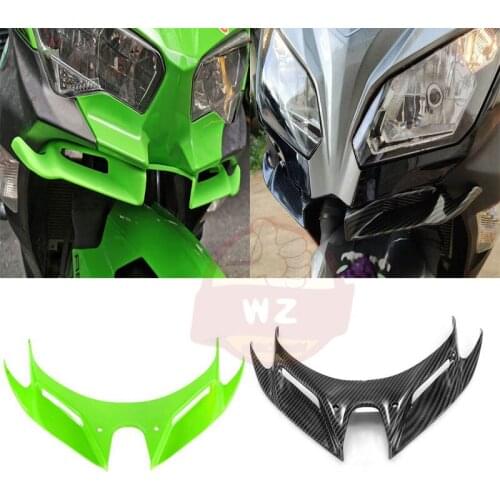 Motorcycle For Kawasaki Ninja 250 Ninja 400 NINJA250/400 ninja400 ABS Plastic Front Aerodynamic Wing Windshield Front Fairing