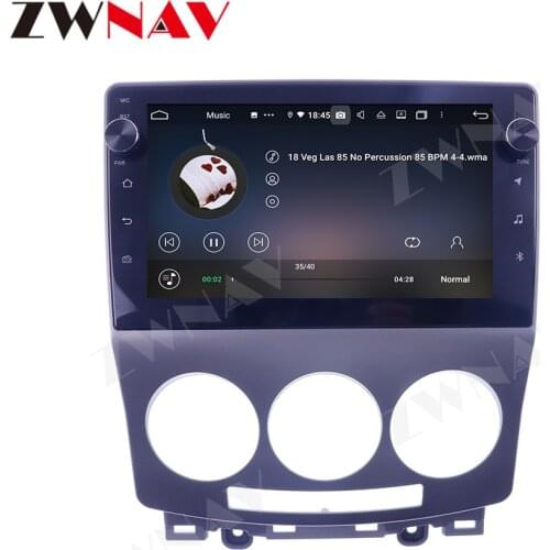 Multimedia Android 10 4+128G Car DVD Player Auto Radio Head Unit Touch Screen For Mazda 5 2008-2011 Navigation