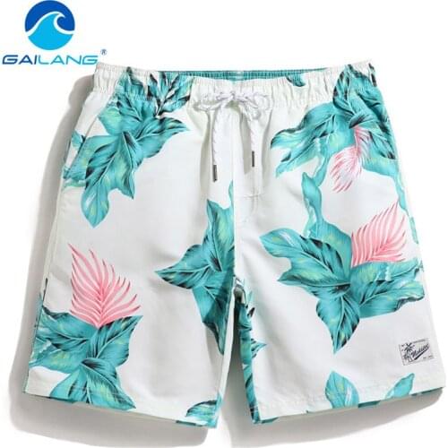 Gailang Brand Mens Beach Shorts Board Boxer Trunks Shorts Quick Drying Boardshorts Fashion Men Swimwear Swimsuits Sweatpants