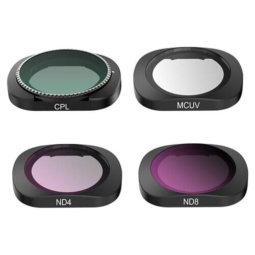 Filters kit ND4+ND8+ND16+ND32 / CPL+UV+ND4+ND8 pocket camera lens filters for FIMI PALM Pocket camera gimabl Accessories