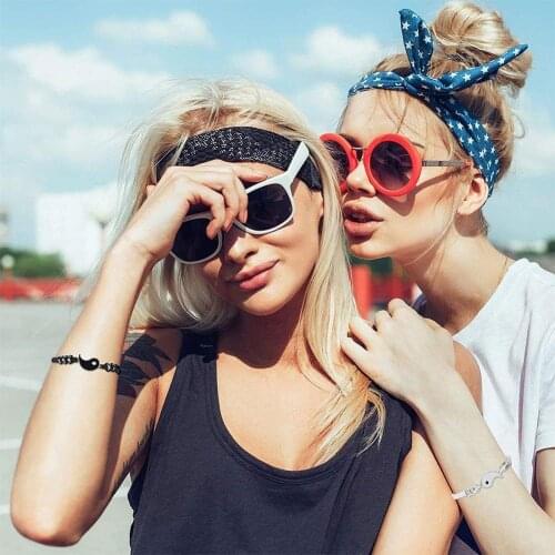 1 pair Tai braided bracelet Best-Friend Bracelets Bracelet-Gifts Adjustable-Woven Yang Yin For Matching Cord R1Z6