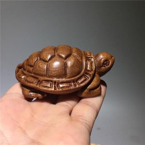 Rosewood Carved Tortoise Solid Wood Rich In The World Tortoise Shell Mahogany Carved Longevity Tortoise Ornaments Home Decor