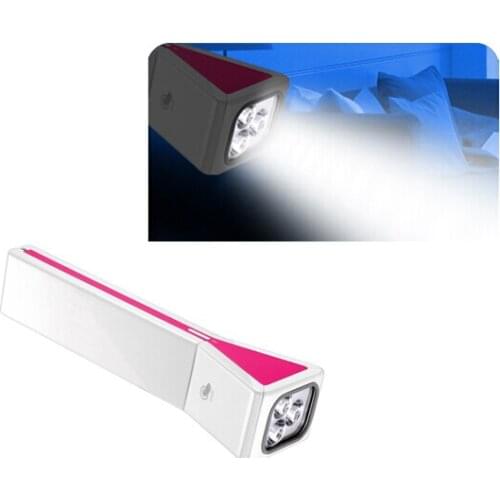 [Seven Neon]10sets patent design 16leds dimmable foldable&rechargeable bright led desk lamp with calendar,led desk reading lamp