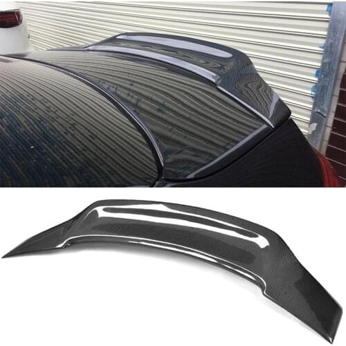 Carbon Fiber Car Rear Trunk Spoiler For Mercedes Benz E Class W213 E200 E400 E43 E63 AMG Sedan 4D 2016-2019 Rear Wing Spoiler