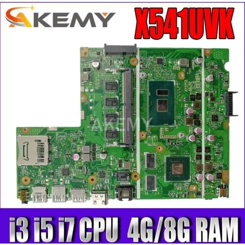 X541UVK motherboard For ASUS X541UVK X541UJ X541UV X541U F541U R541U laptop motherboard i3 i5 i7 CPU 4G/8G-RAM GT920M/GT940M 2G