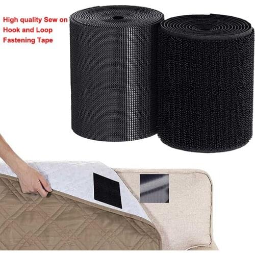 Very soft 2Meter Pair loops and hooks Safe Baby Sew-on DIY Supplies adhesive fastener Magic tape clothing sewing Accessories