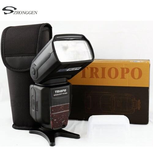 2018 TRIOPO TR-982 II Wireless Master Slave Camera Flash 1/8000 HSS Speedlite for Nikon D90 D7000 D3 D4 D700 DSLR Cameras